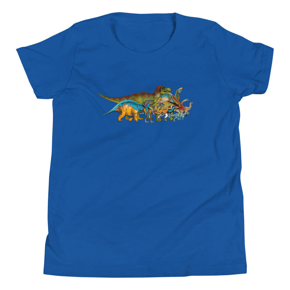 Dinosaurs of Hell Creek Youth Short Sleeve T-Shirt