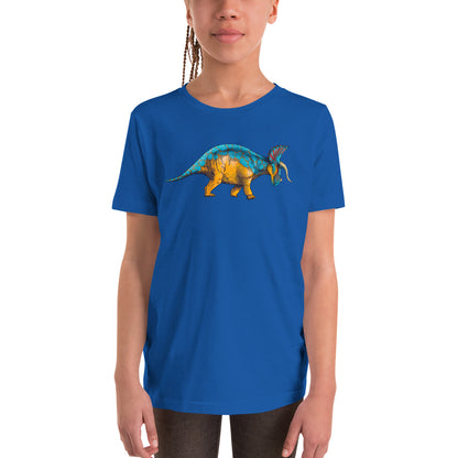 Triceratops Youth Short Sleeve T-Shirt