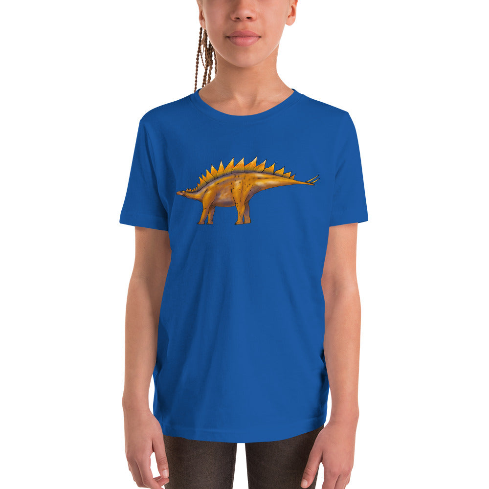 Stegosaurus Youth Short Sleeve T-Shirt