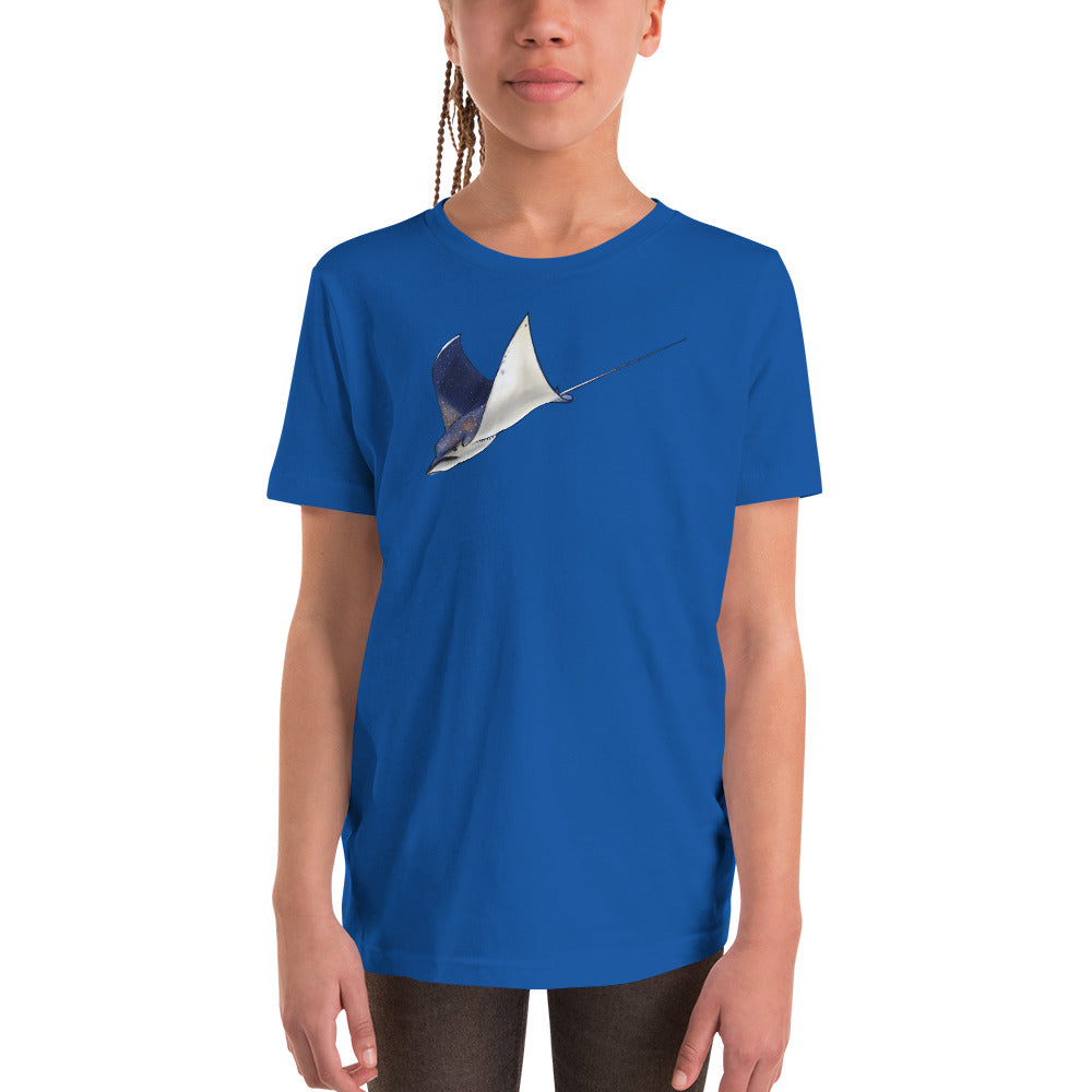 Spotted Eagle Ray Youth Short Sleeve T-Shirt