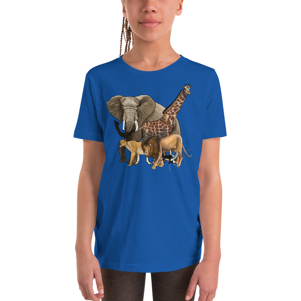 Wildlife Safari Youth Short Sleeve T-Shirt