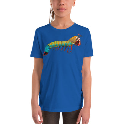 Peacock Mantis Shrimp Youth Short Sleeve T-Shirt
