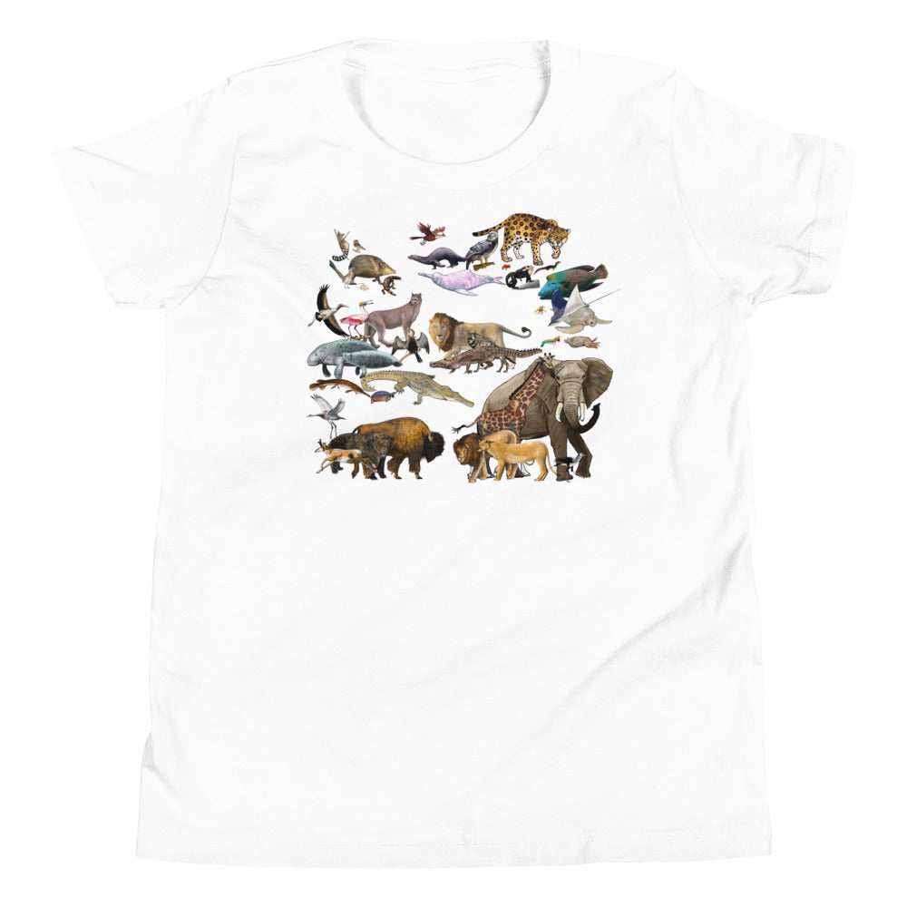Animals of the World Youth Short Sleeve T-Shirt