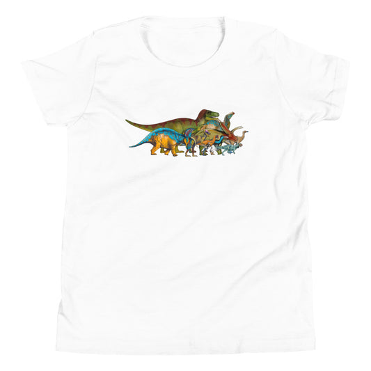 Dinosaurs of Hell Creek Youth Short Sleeve T-Shirt