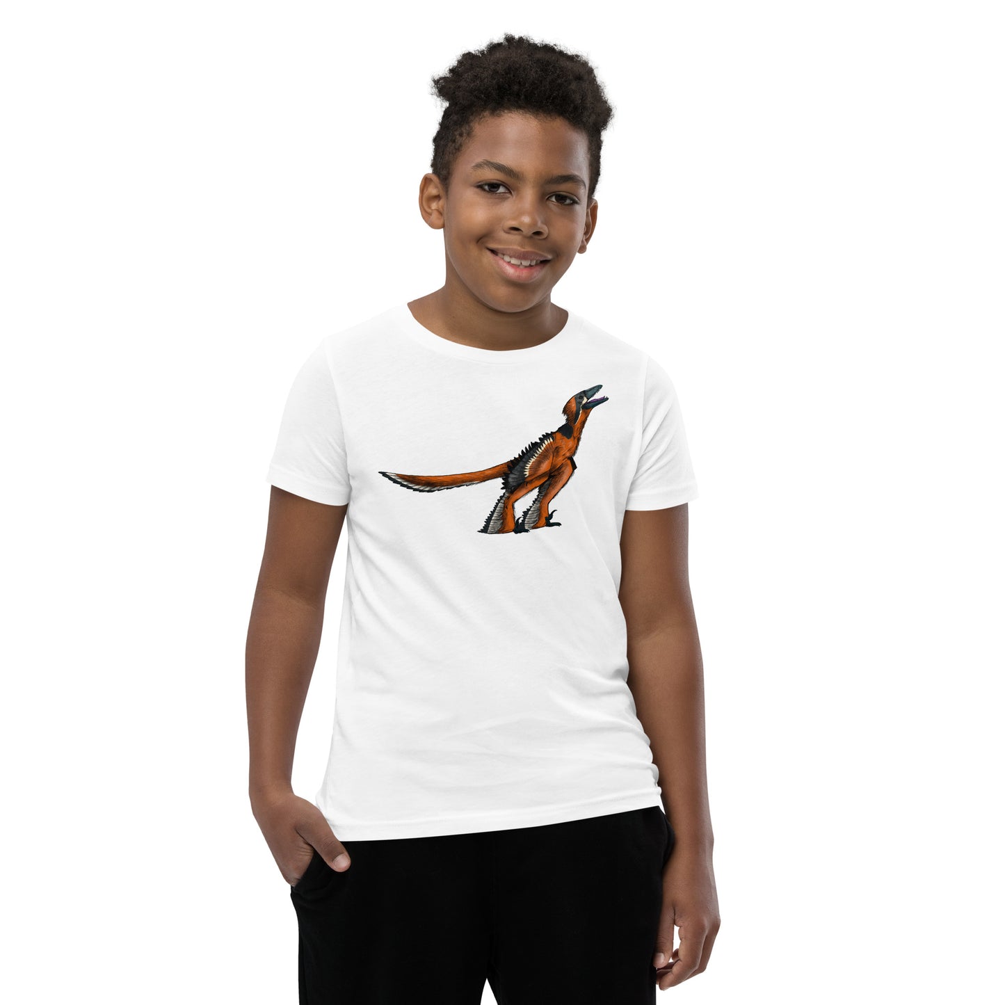 Sinornithosaurus Youth Short Sleeve T-Shirt