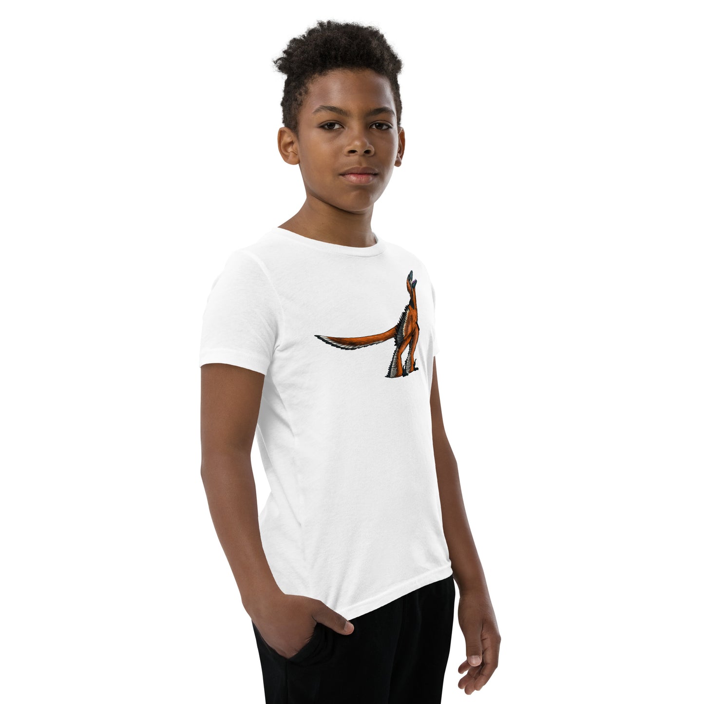 Sinornithosaurus Youth Short Sleeve T-Shirt